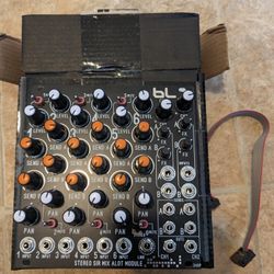 Blue lantern Sir Mix A Lot Eurorack Mixer