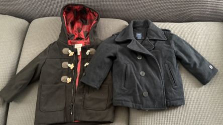 Toddler Jackets/ Peacoat 2T & 18-24 Months