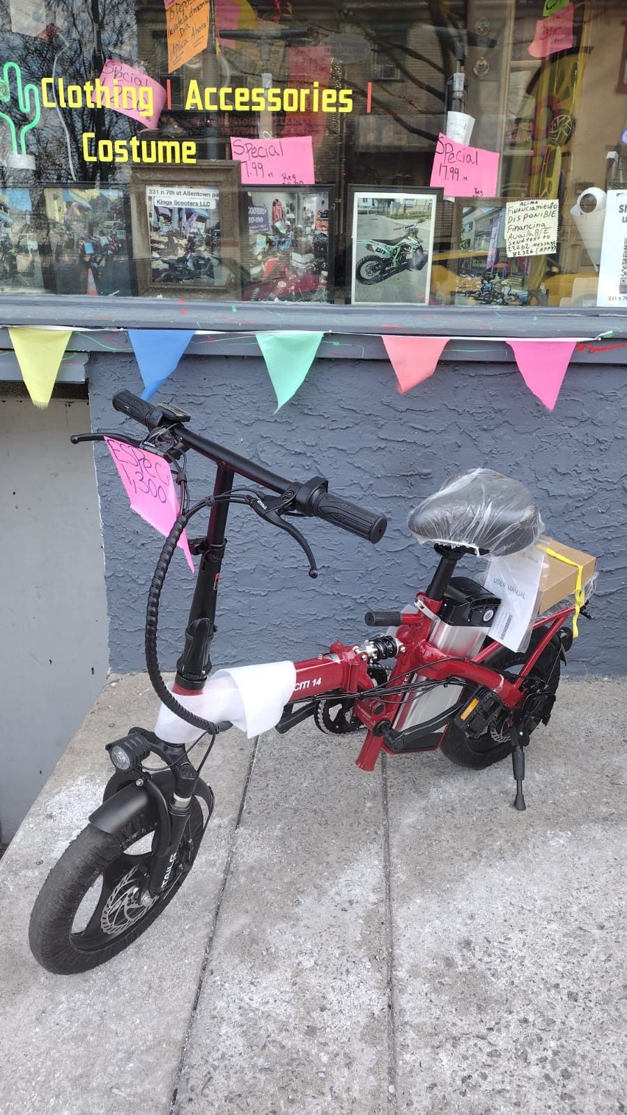 Electric Bike & Street Legal & New