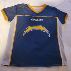 LA/SD Chargers Youth NFL Flag Jersey Medium 