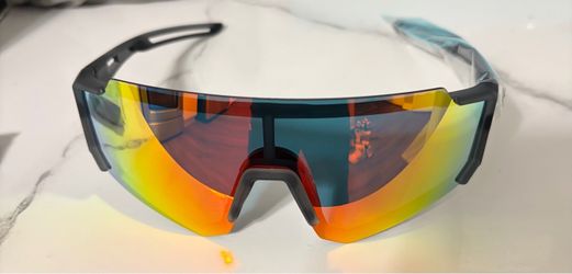 Sports Polarized Sunglasses Men Women for Running Baseball Hiking