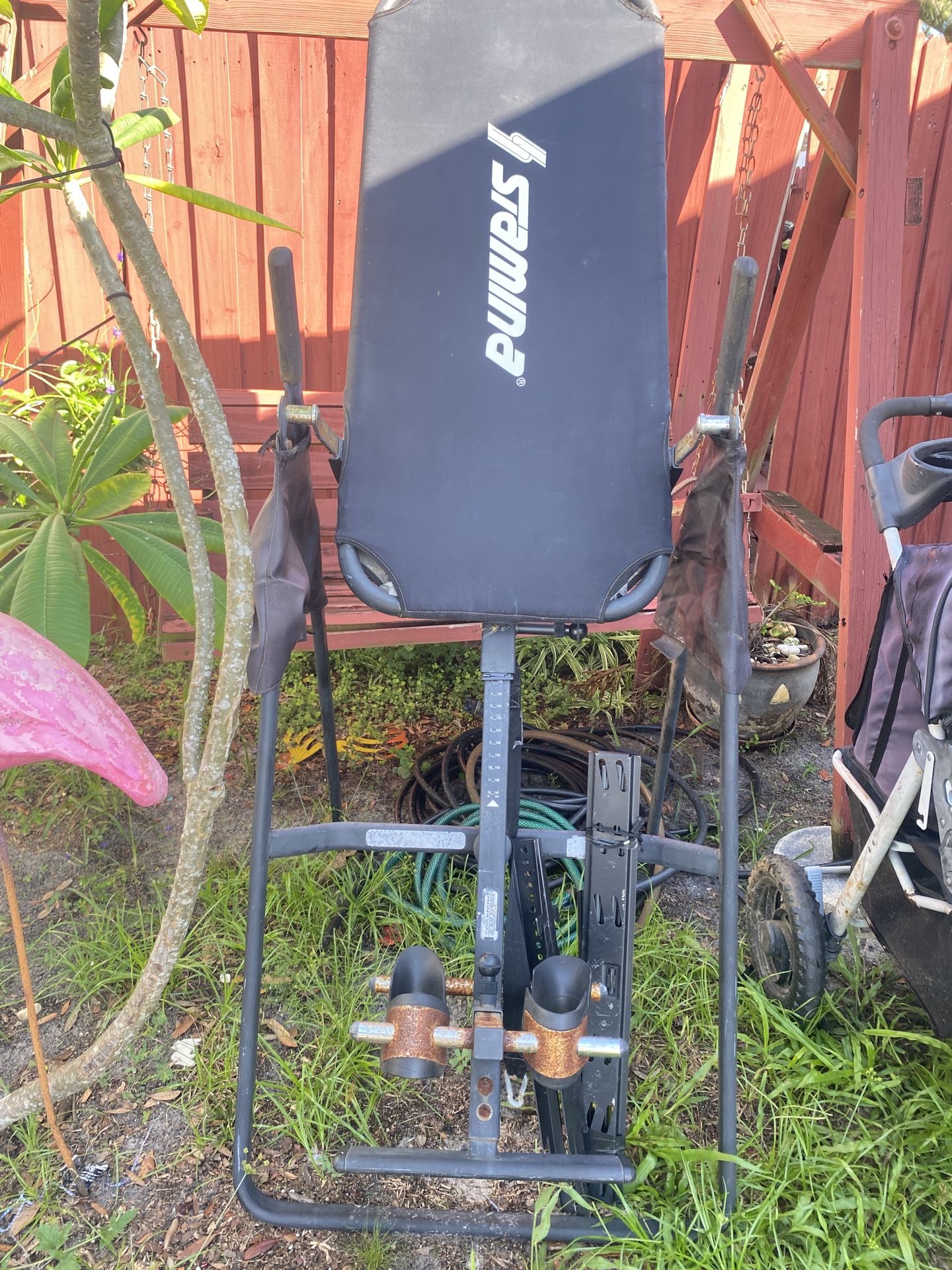 Inversion table