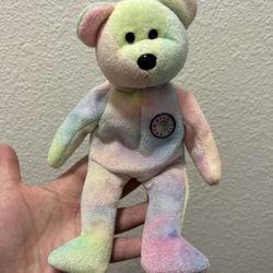 Vintage Birthday Beanie Baby Rainbow 