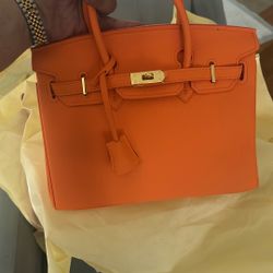 LEATHER TOGO HANDBAGS  25CM 30CM 35CM