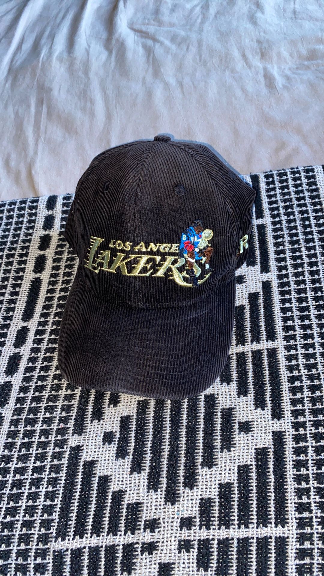 PIRATE 2021 LOS ANGELES LAKERS KOBE BRYANT CORDUROY SNAPBACK HAT