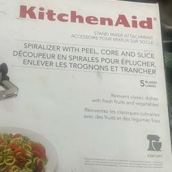 Kitchen Aid Peel Core And Slice