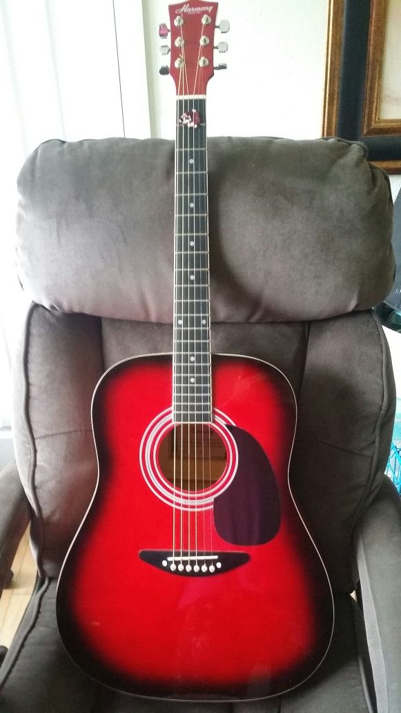 Harmony acoustic guitar model 01517