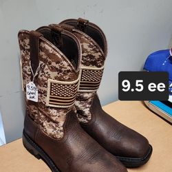 Ariat Work Boot Size 9.5 ee STEEL TOE 