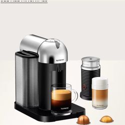 Nespresso Vertuo chrome