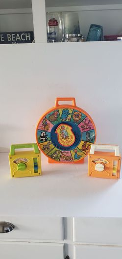 Vintage Fisher-Price Toy Lot of 3