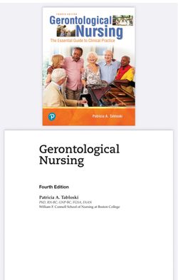 Gerontological Nursing