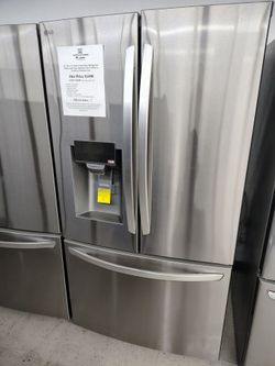 50% OFF 3 DOOR FRENCH DOOR FRIDGES!  THIS WEEK ONLY! LG 28 Cu Ft, 36"W (Was $1498 Now Only $749)