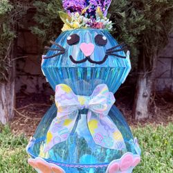Whimsical Easter Bunny Basket 