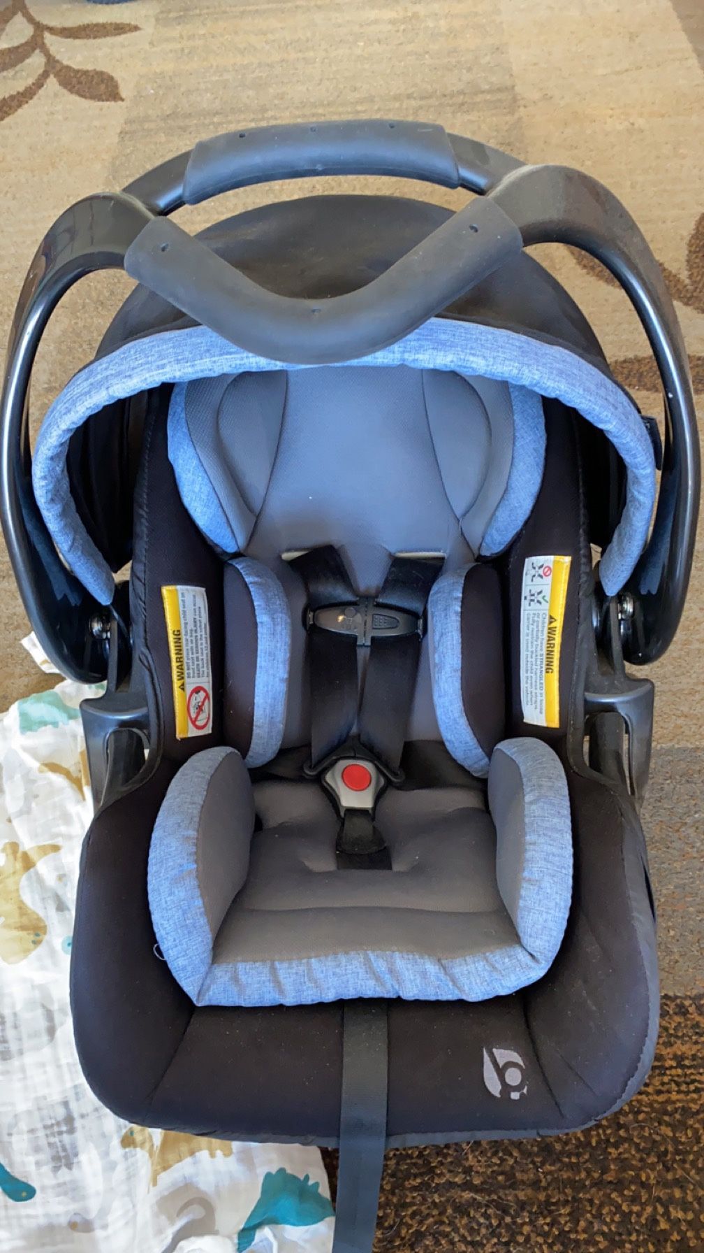 Babytrend Car seat And Dino Cover