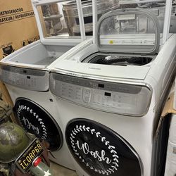 Samsung  flex front load washer and gas dryer 2 in 1