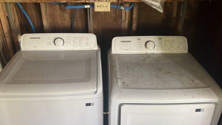 Washer and dryer