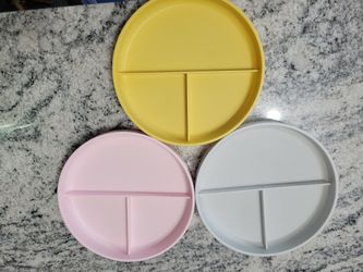 3 X $3. Bariatric Portions Plates/Platos Bariátricos