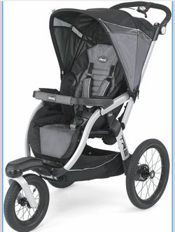 Chicco TRE Jogging Stroller - Titan | Black/Grey