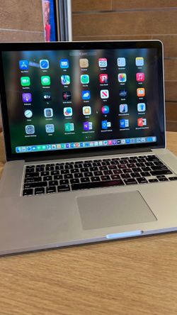 Apple MacBook Pro 15” Retina i7/16GB/500GB SSD $350