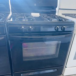 Black Kenmore Gas Stove