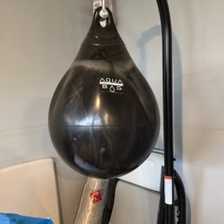 Aqua Bag 190 Lb punching bag + A Stand