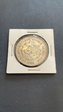 1966 Mexico One Peso