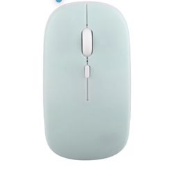 ) 10 Inch Keyboard Set, Composite Keys with USB Charging Ultra Thin Quiet Wireless and Mouse, 4D Adjustable DPI, for Cellphone Laptop Tablet (Green)