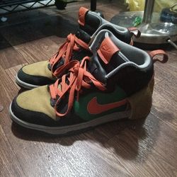 Nike dunk high Zack on the heel tab 9/ 1/2 men's