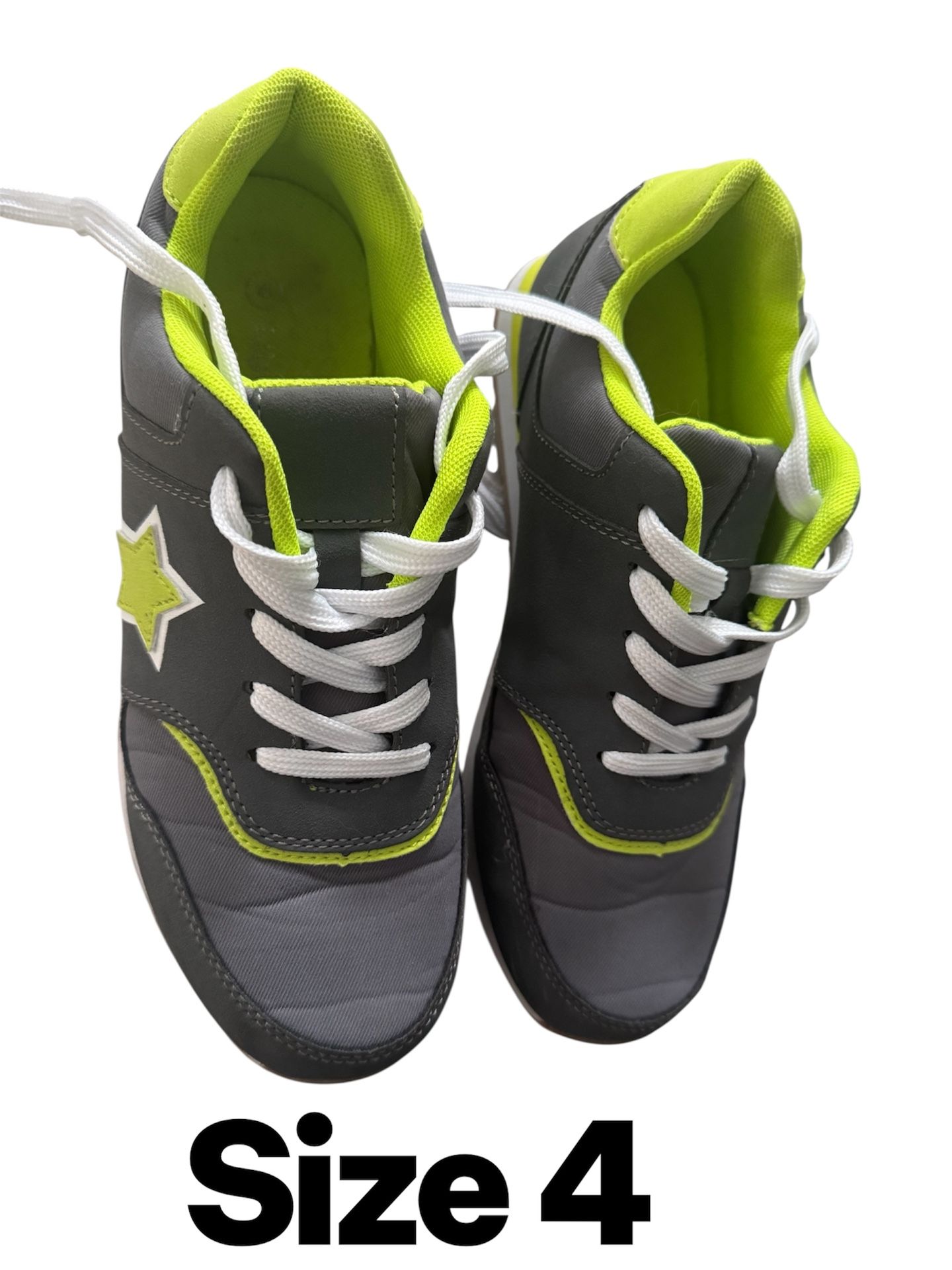 Size 4 Sneakers Worn One Time
