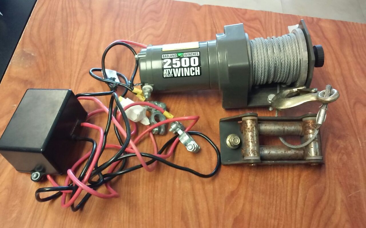 BADLAND WINCHES 2500 ATV UTILITY WINCH HARLEY USED! !!! for Sale in Lake Worth, FL OfferUp