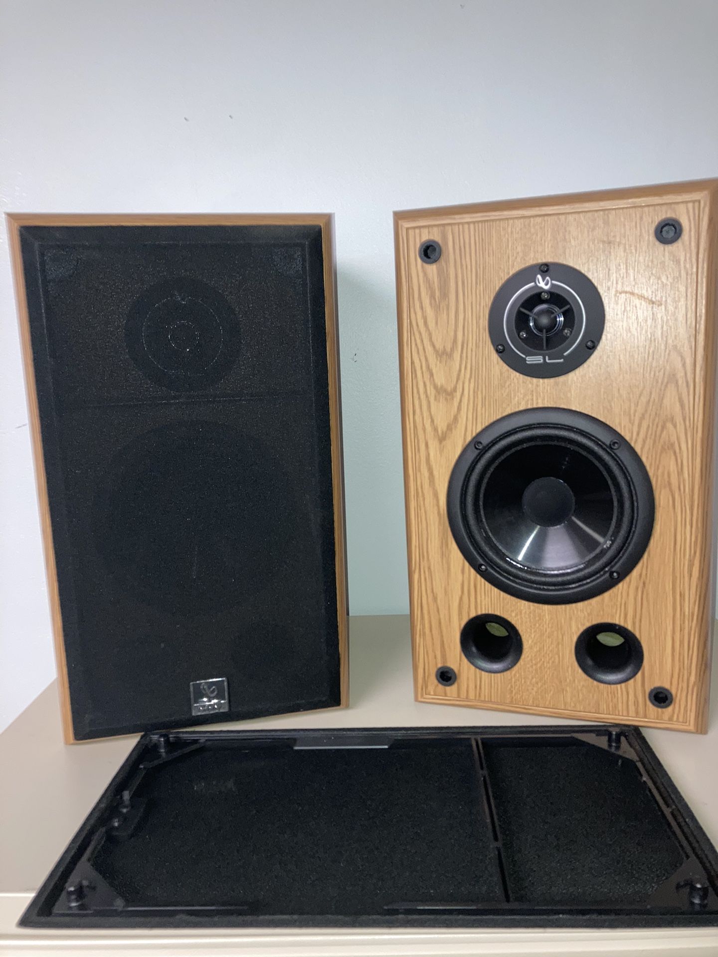 Vintage Infinity SL-30 Bookshelf Speakers 150W