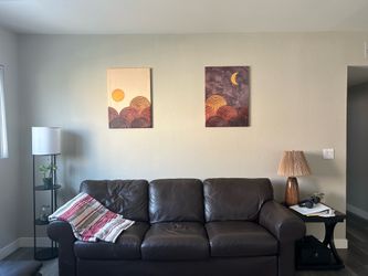 Brown couch