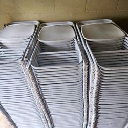 White Folding Chairs For R,e,n,t