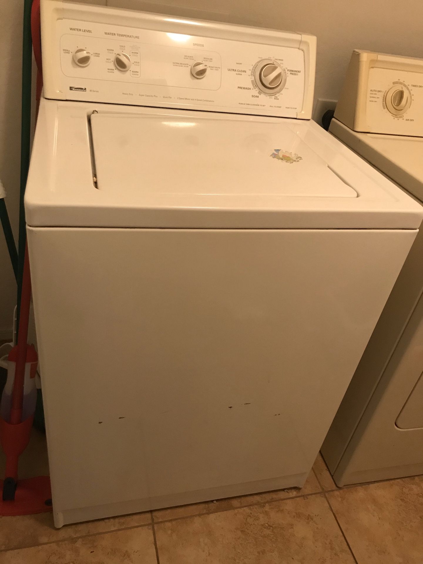 Kenmore washer and dryer set! $50