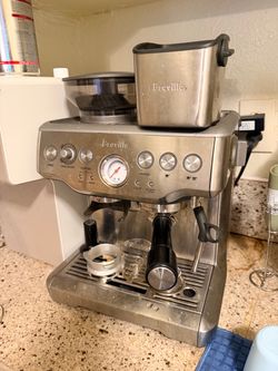 Breville barista express espresso machine