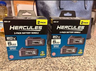 Hercules 20v batteries