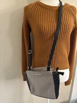 Black And Beige Purse