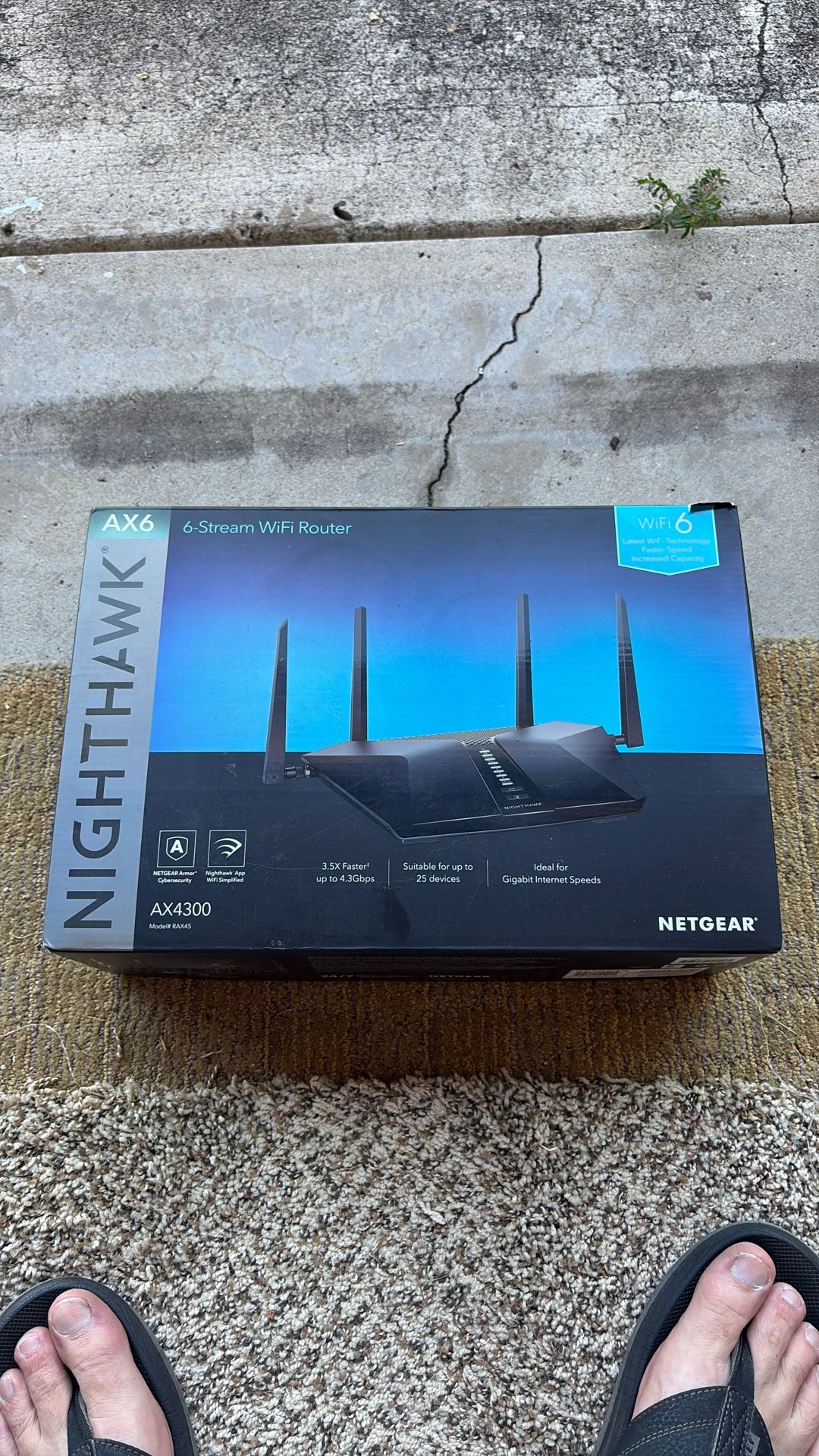 Netgear Nighthawk Wifi Router AX6