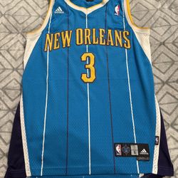  Adidas Sm New Orleans Hornets NBA #3 Chris Paul Jersey Tank Teal Yllw 19x30 EUC  #hornetsjerseys #neworleansbasketballjersey #nbajersey #chrispaul#3j