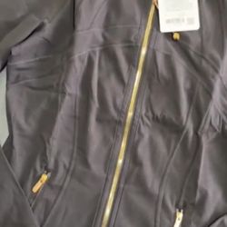 Black Lululemon Jacket with Gold zipper