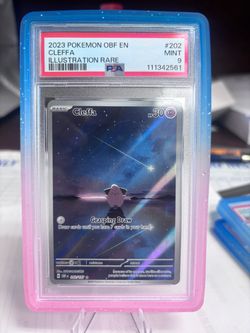 Cleffa Illustration Rare PSA 9 Pokemon Card