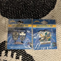 Los Angeles Chargers Game Day Pin Vs Raiders And Eagles 