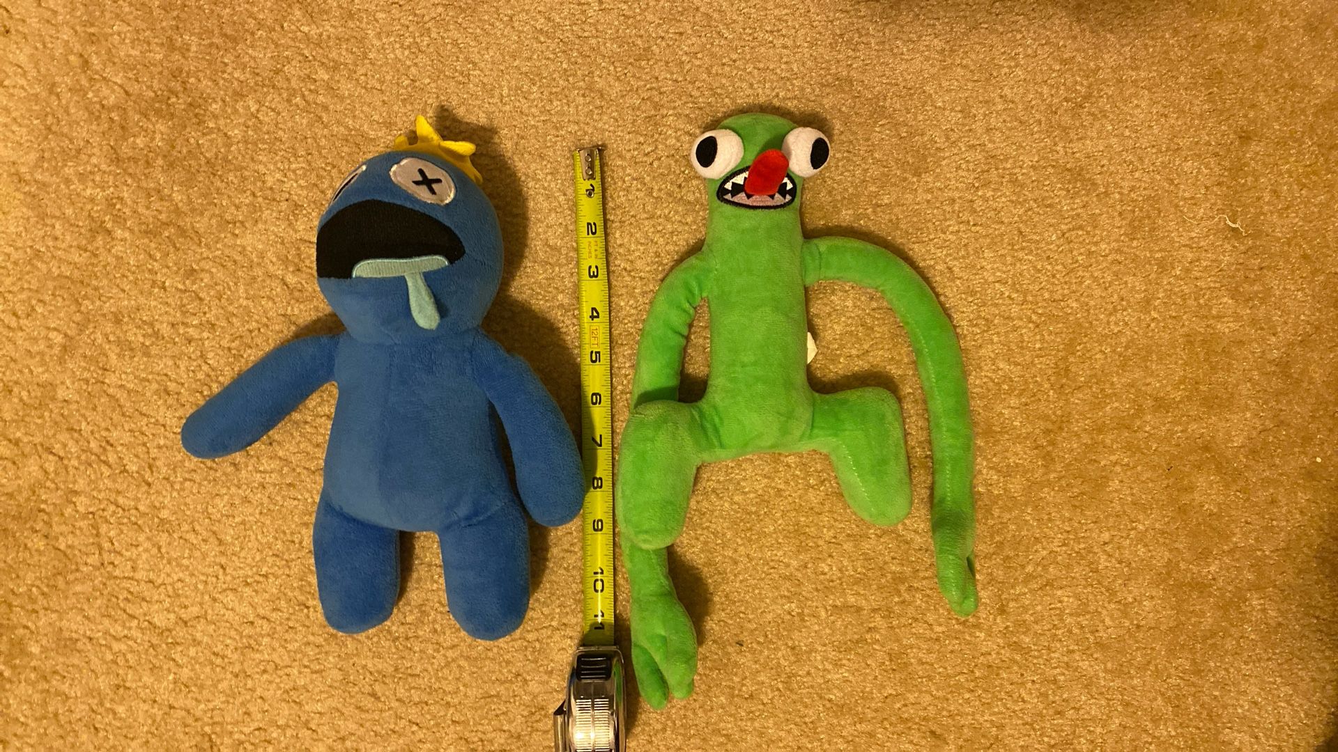 ROBLOX Rainbow Friends 8” Plushies Blue & Green