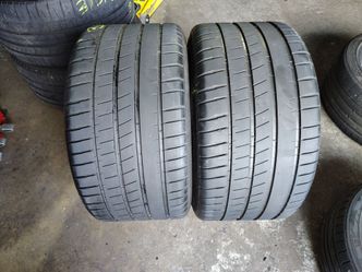 305/30ZR21 MICHELIN PILOT SPORT 4S PAIR OF TIRES
