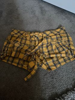 Plaid shorts