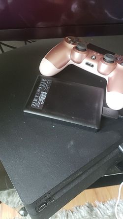Ps4 with 2 TB external hard drive