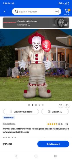 Inflatable Pennywise with Projecter Slide show
