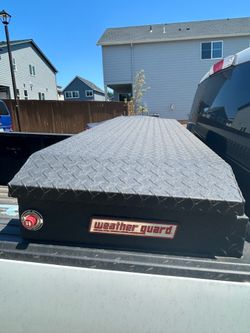 Weather Guard Truck Toolbox matte black