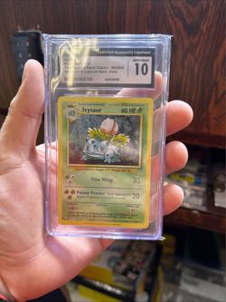 Pokemon ivysaur 10 but sale trade