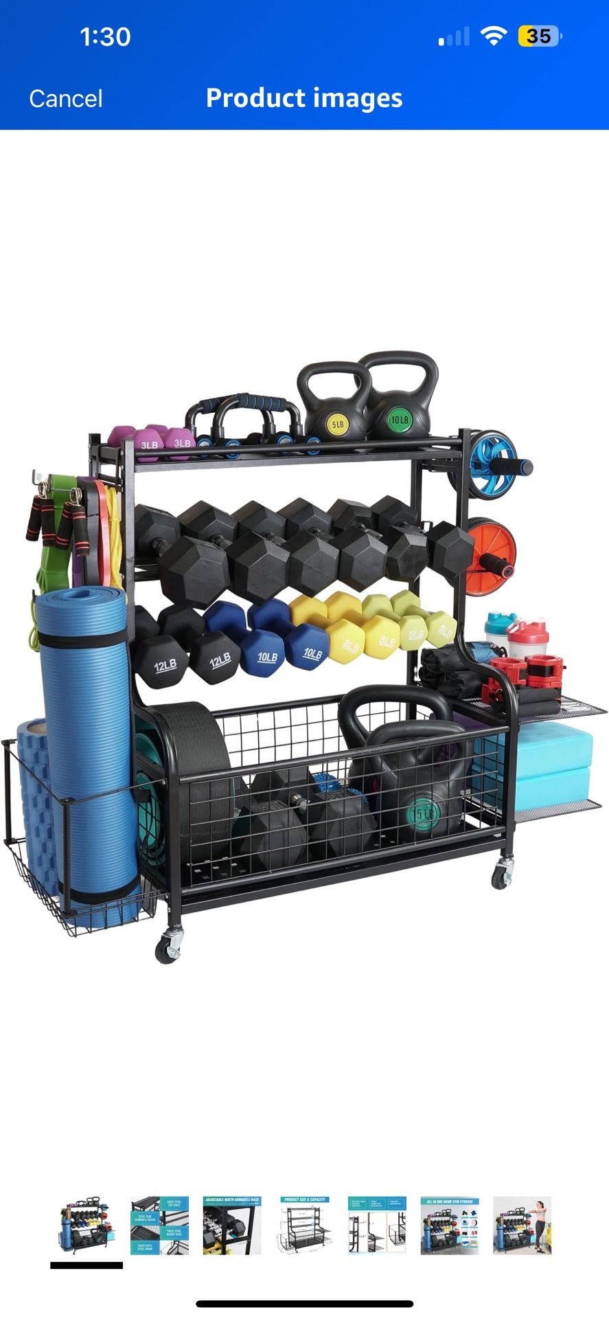 Dumbbell Rack